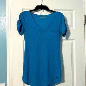 Bright Blue Derek Heart Shirt